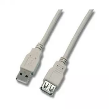 EFB USB 2.0 High-Speed-verlengkabel 5 m, Type-A stekker naar bus, zwart K5248.5