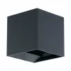 EGLO CALPINO LED-wandlamp antraciet 6.6W 680lm 3000K IP44