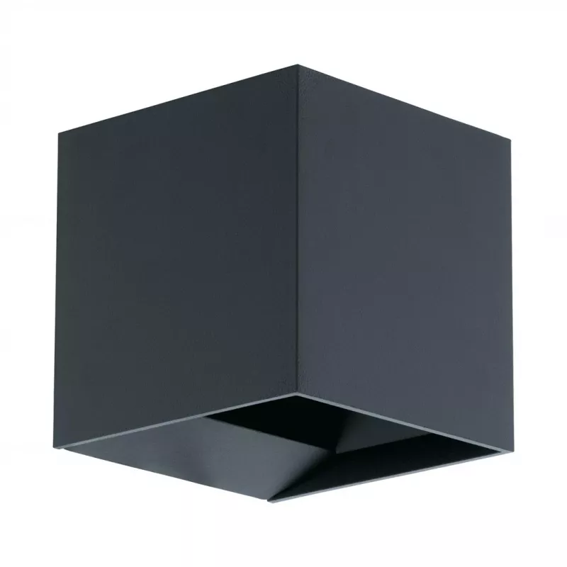 EGLO CALPINO LED-wandlamp antraciet 6.6W 680lm 3000K IP44