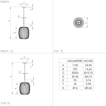 EGLO ROMAZZINA Hanglamp, 1 x E27, beige stoffen kap, staal, IP20, dimbaar, max. 60 W