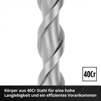 Einhell 265510 SDS-plus hamerboorset, 7-delig, Ø 6-14 mm, 160 mm