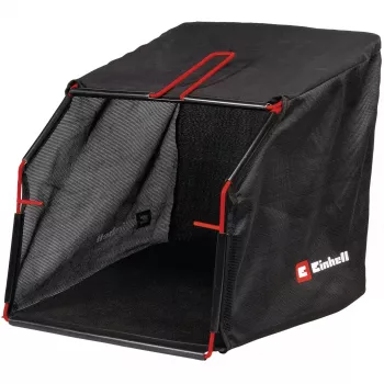 Einhell 3405960 opvangzak voor GE-SC 36/35 Li en GE-SA 36/35 Li accu-vertrimmer, 28L, zwart met rode accenten