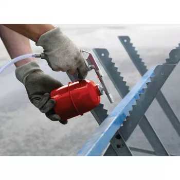 Einhell 4132776 persluchtgereedschapsset 5-delig met uitblaaspistool, bandenpomp, verfspuitpistool, onderbodembeschermingspistool en 4m spiraalslang