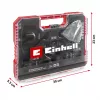 Einhell 708135 XL-PLUS-CASE BiM HSS multifunctioneel gereedschap-accessoireset, 10 delen