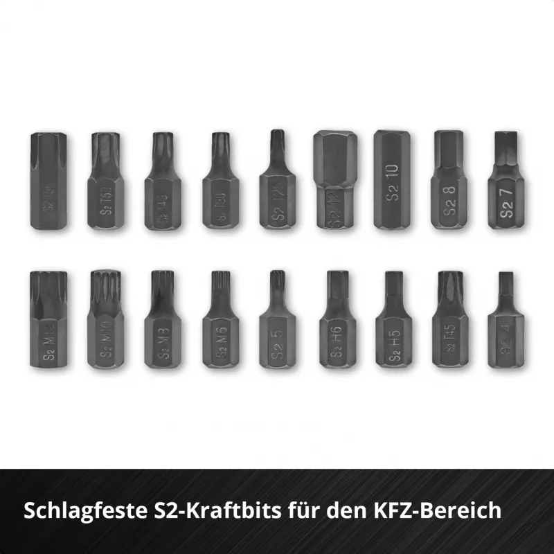 Einhell Impact Bit and Socket Set 1/2 inch 32-delige in XL Case
