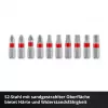 Einhell Karabiner Impact Bit Set 10-delig 1/4 inch zeskant impact-bits met karabinerclip