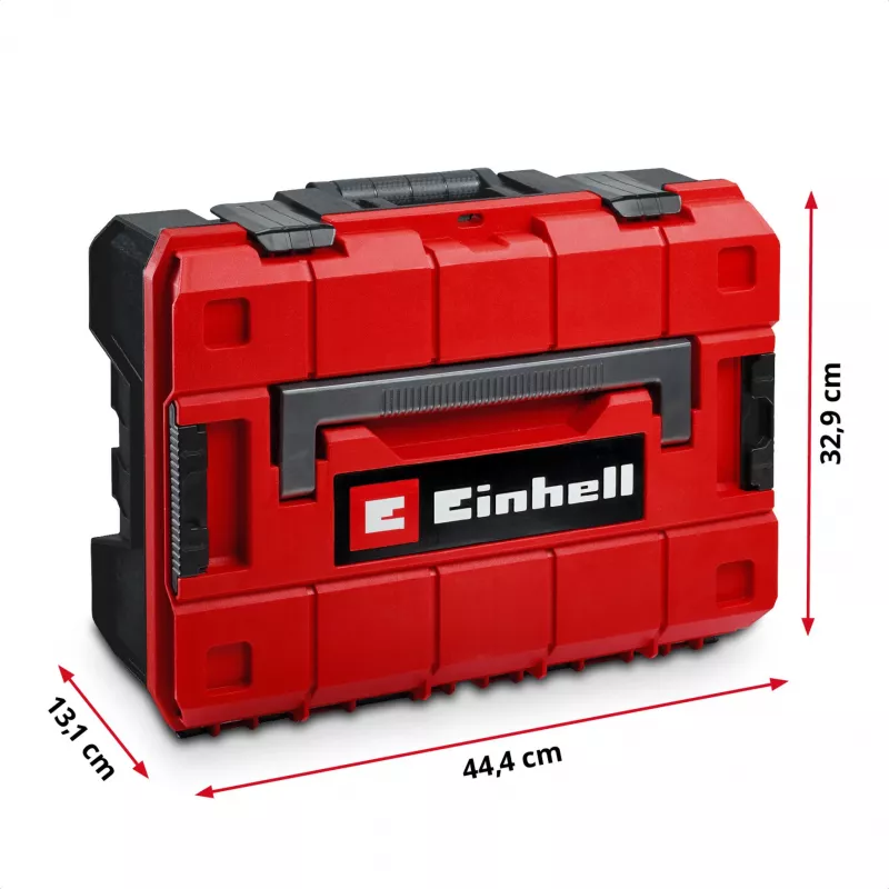 EINHELL-KWB E-Case gereedschapskoffer verhuizing, 79-delig (zwart/rood)
