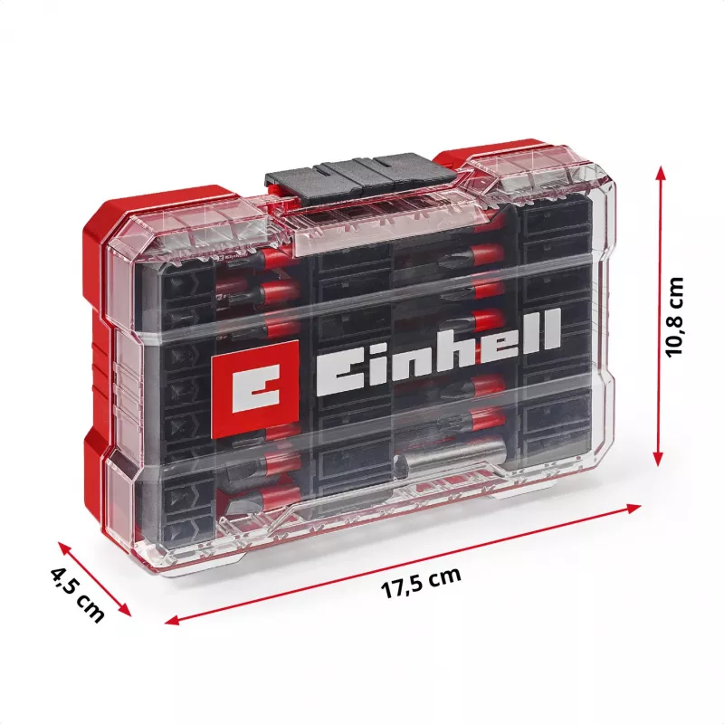 EINHELL-KWB impact-bitset in M-CASE, 38-delig