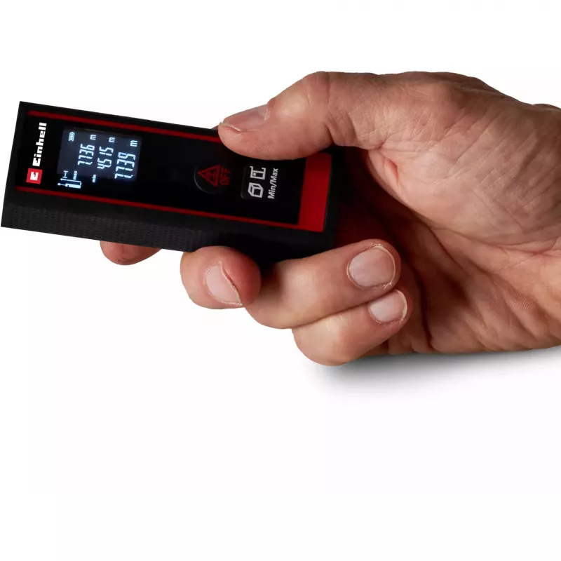 EINHELL laser-afstandsmeter TC-LD 30 R (zwart/rood, 5 cm - 30 m)