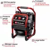 EINHELL Power X-Change accu-compressor SILENZZO 18/160, 18V (rood/zwart, zonder accu en oplader)