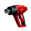 Einhell TC-HA 2000/1 Heteluchtpistool 2000 W 550°C 500 l/min met 4 mondstukken en schraper rood