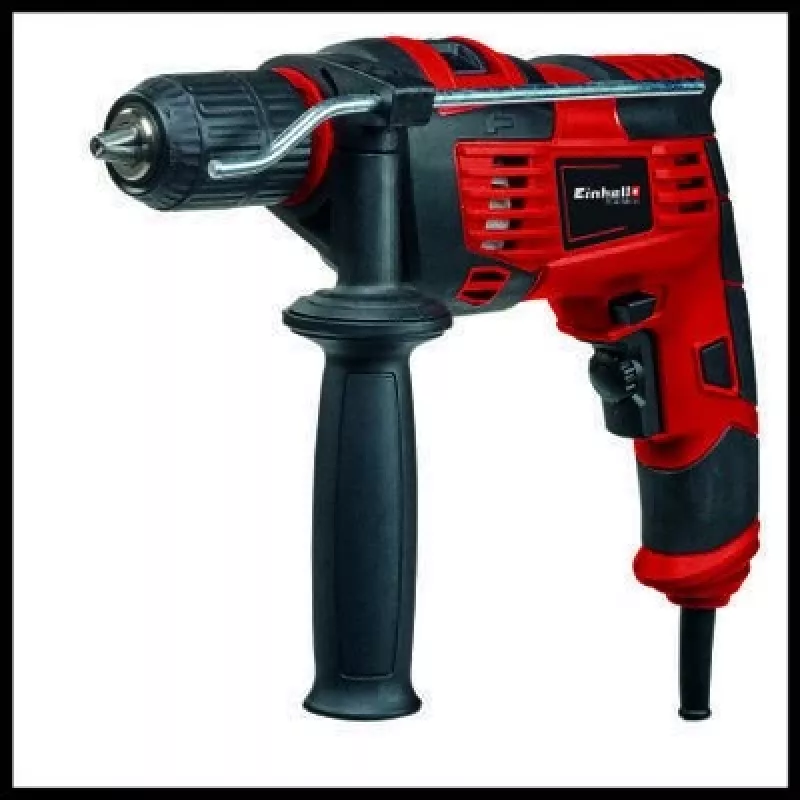 Einhell TC-ID 720/1 E slagboormachine 720 W 2800 t/min snelspanboorkop zwart/rood