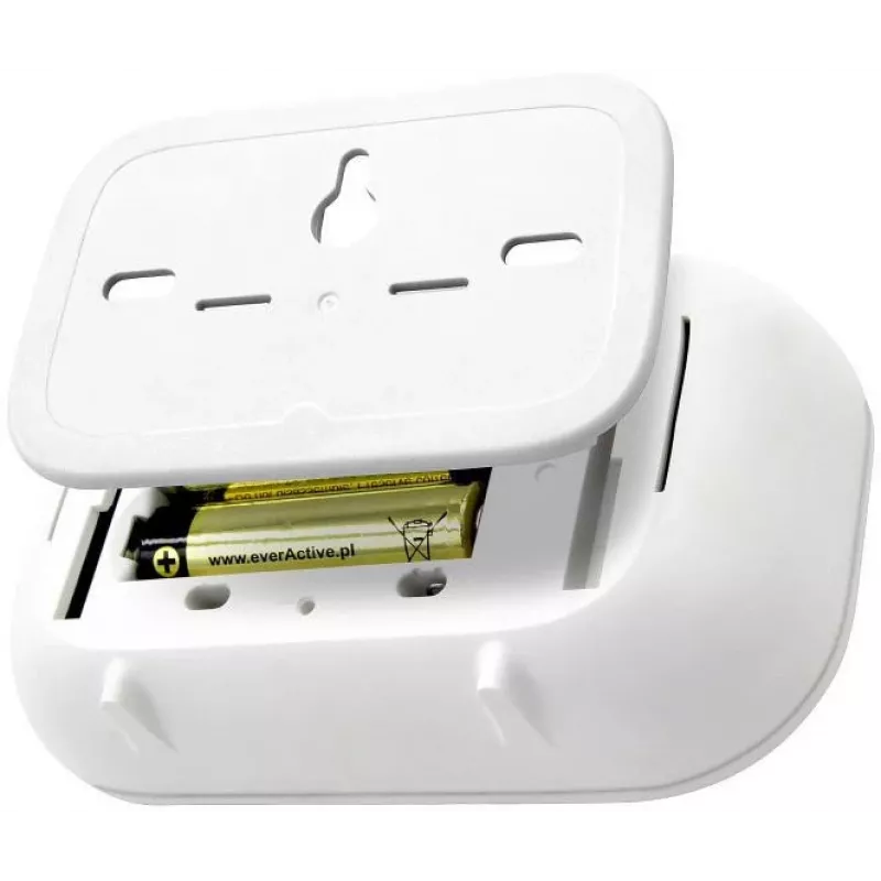 EL-HOME CD-17A2v2300/B koolmonoxidemelder met LCD-display en 9V-noodstroomvoorziening