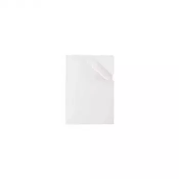 ELBA standaard display pocket DIN A4, polypropyleen, 0,12 mm, geribbeld, boven en rechts open, zijduimuitsparing, antireflectie, 25-pack (76452/2)