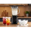 ELDOM BK6 NOXAR Standmixer, 1,8 L gehard glas, zwart, 22000 rpm, Pulse