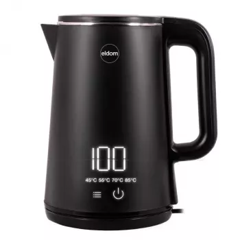 ELDOM C515C Draadloze waterkoker 1,8 L 2000 W zwart