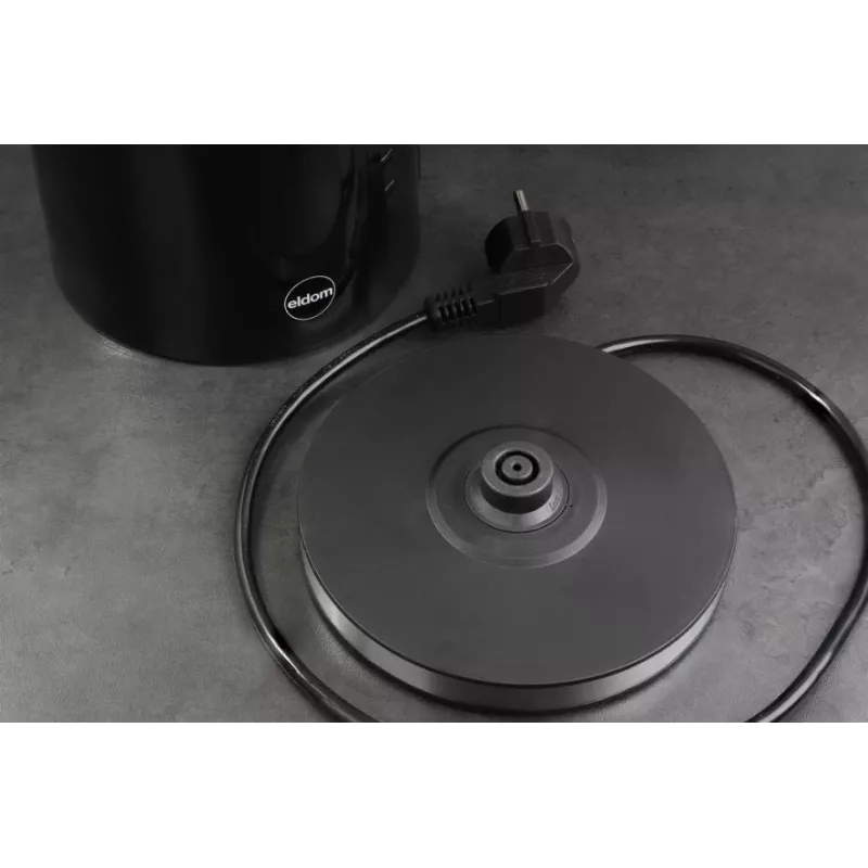 Eldom C540 waterkoker 1,7L 2000W roestvrij staal zilver/zwart