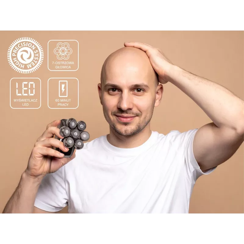 ELDOM Elektrische gezichts- en hoofdtondeuse 5-in-1 G61