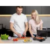 Eldom GK110 contactgrill, 800 W, zwart/zilver