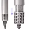 ELDOM HT280 haardroger, 1650 W, grijs, 3 warmtestanden, 2 blaasstanden, koude luchtstoot, concentratordop, afneembaar luchtfilter, ophangoog, oververhittingsbeveiliging, 1,8 m kabel
