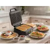 ELDOM WA900 wafelijzer 1200W zwart