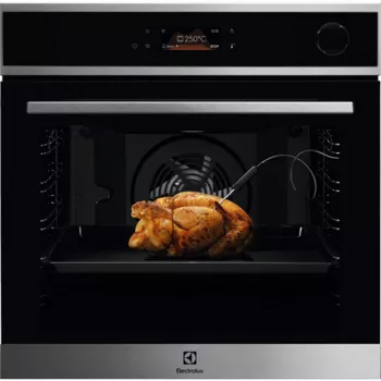 Electrolux EOC8P39WX inbouwoven met pyrolyse-zelfreiniging, 71L, A+ energie, roestvrijstaal