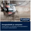 Electrolux EW6F8492E 9kg 1400rpm voorlader wasmachine (invertermotor, energieklasse A, wit)