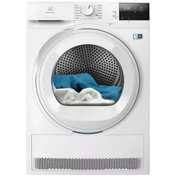 Electrolux EW7D283VE 8 kg condensdroger met SensiCare System, LCD-display, wit