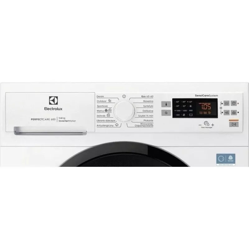 Electrolux EWS6526BP 6 kg 1200 t/min vrijstaande frontlader wasmachine - wit