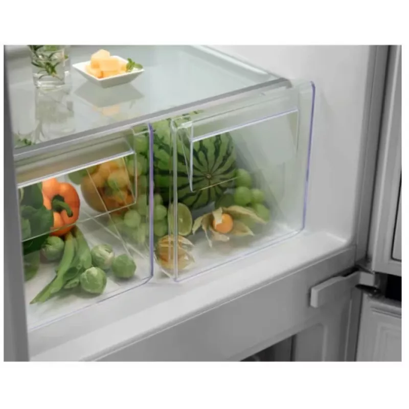 Electrolux LNA7NE18S koel-vriescombinatie met vriezer onder, 257 l, No Frost, energieklasse E, wit