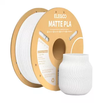ELEGOO PLA Matte Filament wit 1,75 mm 1 kg