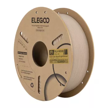 ELEGOO PLA Wood-filament (licht eiken) 1.75mm 1kg