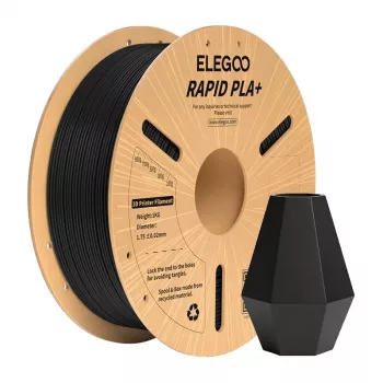 ELEGOO Rapid PLA+ filament (zwart)