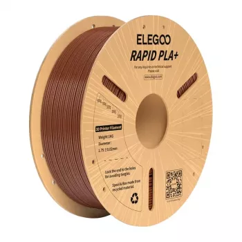 ELEGOO Rapid PLA+ filament (bruin) 1,75 mm 1 kg
