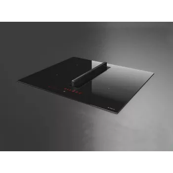 Elica Nikolatesla Fit BL/A/60 inbouw inductiekookplaat met geïntegreerde afzuigkap, 60 cm, zwart