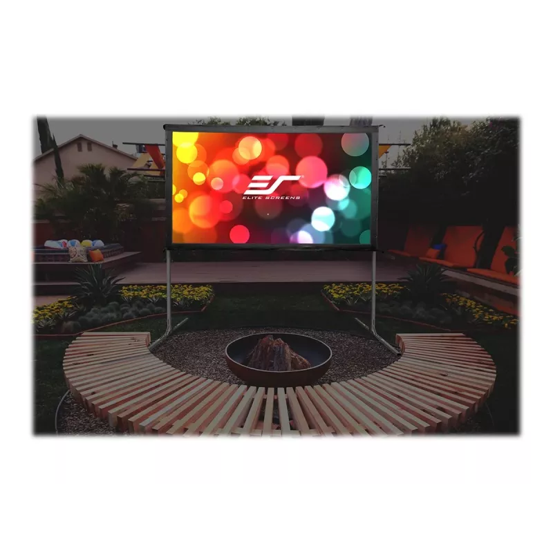 Elite Screens Outdoor 16:9 399x224cm Yard Master2 Dual zilver