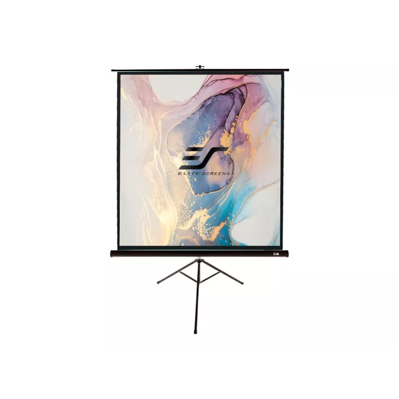 Elite Screens Tripod Series T120UWV1 120 inch 4:3 draagbaar projectiescherm zwart