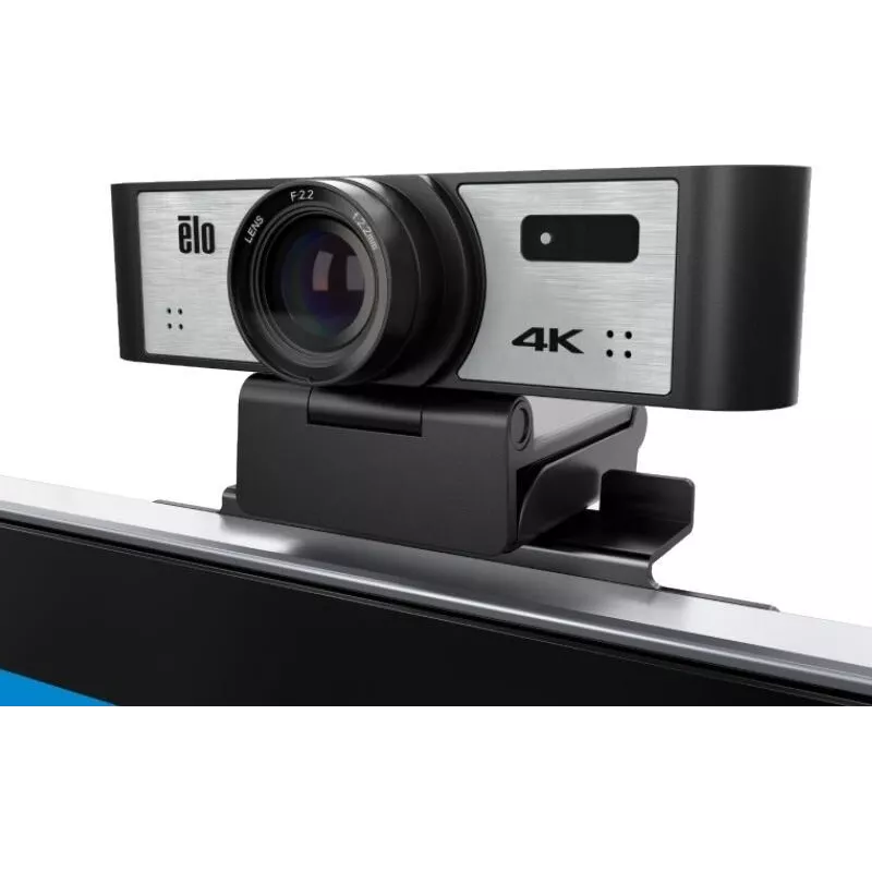 Elo 4K conferentiecamera-kit met USB-C, afstandsbediening, 1,8 m kabel, compatibel met Elo 03-serie touchscreens (E988153)