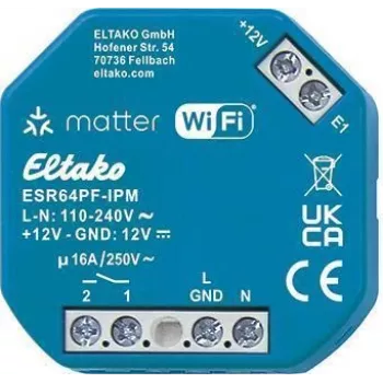 Eltako impuls-schakelrelais Matter over Wi-Fi ESR64PF-IPM (30064021)