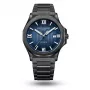 EMILE CHOURIET heren automatisch duikhorloge 41mm RVS zwarte wijzerplaat