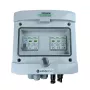 EMITER DCAC Hermetic IP65 PV Combiner Box met Noark Type 2 SPD, 1 String, 1 MPPT, 16A 1-Fase
