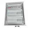 EMITER EM-854N DCAC hermetische IP66 solar-PV-combinatiebox met DC- & AC-overspanningsbeveiliging, 5 string-ingangen, 5 MPPT, 100A 3-fasig