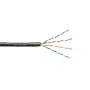 EMITER EmiterNet Outdoor UTP Cat5e kabel PVC+PE massief koper 4x2x0,5mm zwart