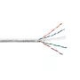 EMITER Emitter Net UTP (U/UTP) Cat.6 kabel 450MHz, draad, standaard, PVC, grijs