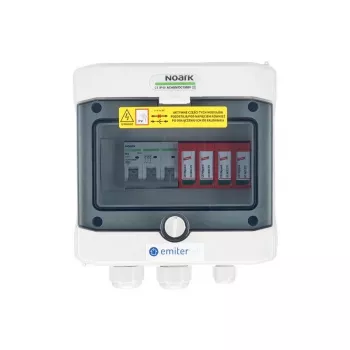 EMITER schakelkast-aanbouw AC Hermetic IP65 EMITTER met AC Dehn type 2 overspanningsafleider, 10A 3-F