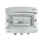 EMITER schakelinstallatie aangebouwd AC hermetisch IP65 met overspanningsbeveiliging AC Noark type 2, 40A 3-fasig, RCD type A 63A/300mA