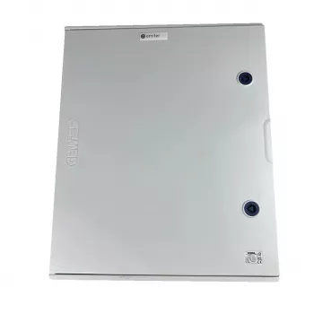 EMITER schakelkast aangesloten AC hermetisch IP66 EMITTER met overspanningsafleider AC Noark type 1+2, 80A 3F, FR 100A, syg. fasen