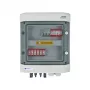 EMITER schakelinstallatie aangebouwd DCAC hermetisch IP65 EMITTER met DC-overspanningsbeveiliging Dehn 1000V type 2, 2 x PV-string, 2 x MPPT // en AC-overspanningsbeveiliging Dehn type 1+2, 10A 3-fasig