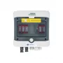 EMITER schakelmateriaal meegeleverd DCAC hermetisch IP65 EMITTER met Dehn 1000V Type 2 DC-overspanningsafleider, 1 x PV-string, 1 x MPPT // og. AC Dehn Type 2, 16A 1-F