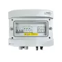 EMITER schakelkast DCAC hermetisch IP65 EMITTER met Noark 1000V type 1+2 DC-overspanningsbeveiliging, 1 x PV-string, 1 x MPPT // en AC Noark type 1+2, 10A 3-fasen